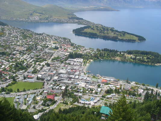 View from gondola